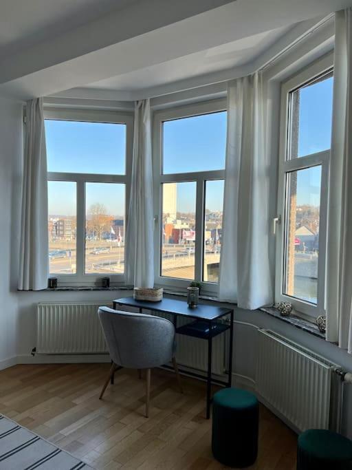 Bellevue - Grand Appartement Pour 5 Sur Les Quais De La Meuse Liege Ngoại thất bức ảnh