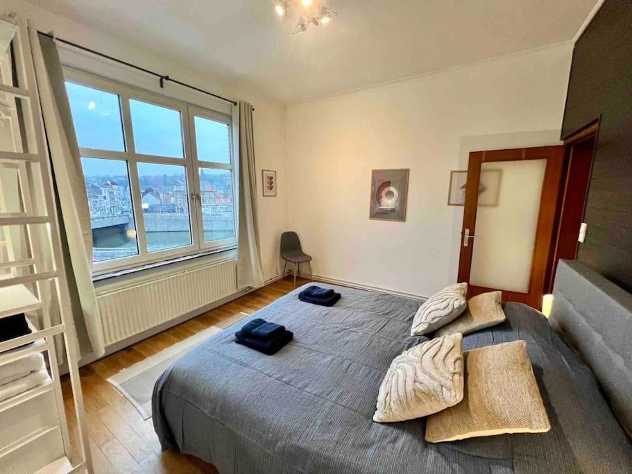 Bellevue - Grand Appartement Pour 5 Sur Les Quais De La Meuse Liege Ngoại thất bức ảnh