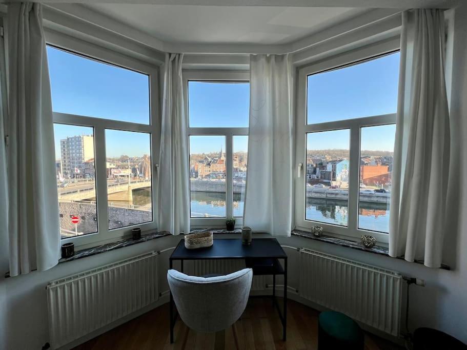 Bellevue - Grand Appartement Pour 5 Sur Les Quais De La Meuse Liege Ngoại thất bức ảnh